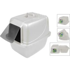 Van Ness Enclosed Cat Litter Pan 7 Van Ness Enclosed Cat Litter Pan -Trixie || Catit || Nature's Miracle Shop 70449 PT2. AC SS1800 V1537472533