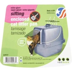 Van Ness Enclosed Sifting Cat Litter Pan 15 Van Ness Enclosed Sifting Cat Litter Pan -Trixie || Catit || Nature's Miracle Shop 70453 PT8. AC SS1800 V1536764863