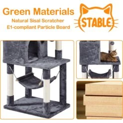 Yaheetech 73-in Multi-Level Cat Tree -Trixie || Catit || Nature's Miracle Shop 705038 PT6. AC SS1800 V1686153467