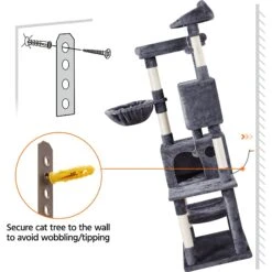 Yaheetech 73-in Multi-Level Cat Tree -Trixie || Catit || Nature's Miracle Shop 705038 PT8. AC SS1800 V1686153683