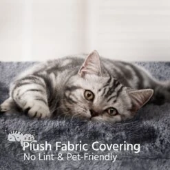 Yaheetech 76.5-in Tree With 3 Condos Cat Tree -Trixie || Catit || Nature's Miracle Shop 705086 PT6. AC SS1800 V1686153900