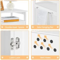 Yaheetech Box Furniture With Open Shelf Cat Litter Box 15 Yaheetech Box Furniture With Open Shelf Cat Litter Box -Trixie || Catit || Nature's Miracle Shop 705174 PT6. AC SS1800 V1687370133