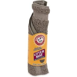 Arm & Hammer Half Circle Cat Litter Mat, Pearl Tan -Trixie || Catit || Nature's Miracle Shop 70701 PT2. AC SS1800 V1475099956