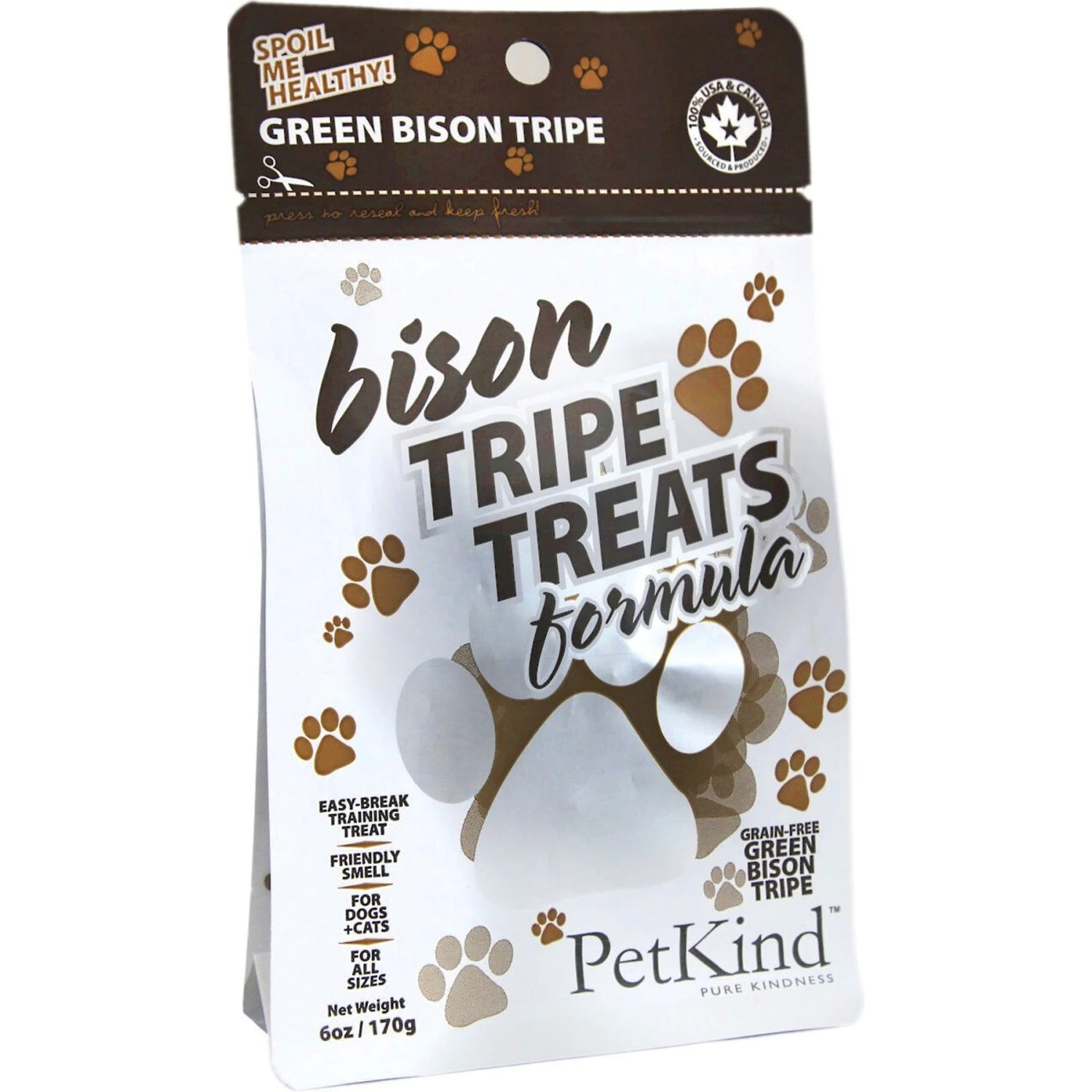 PetKind Green Bison Tripe Formula Grain-Free Dog & Cat Treats 3 PetKind Green Bison Tripe Formula Grain-Free Dog & Cat Treats
