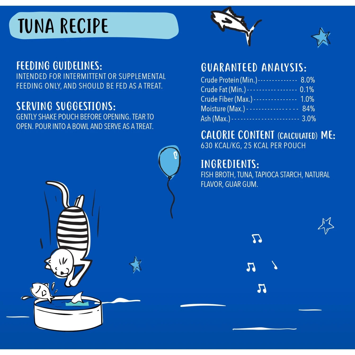 Tiny Tiger Lickables, Tuna Recipe, Bisque Cat Treat & Topper 5 Tiny Tiger Lickables, Tuna Recipe, Bisque Cat Treat & Topper - Image 3