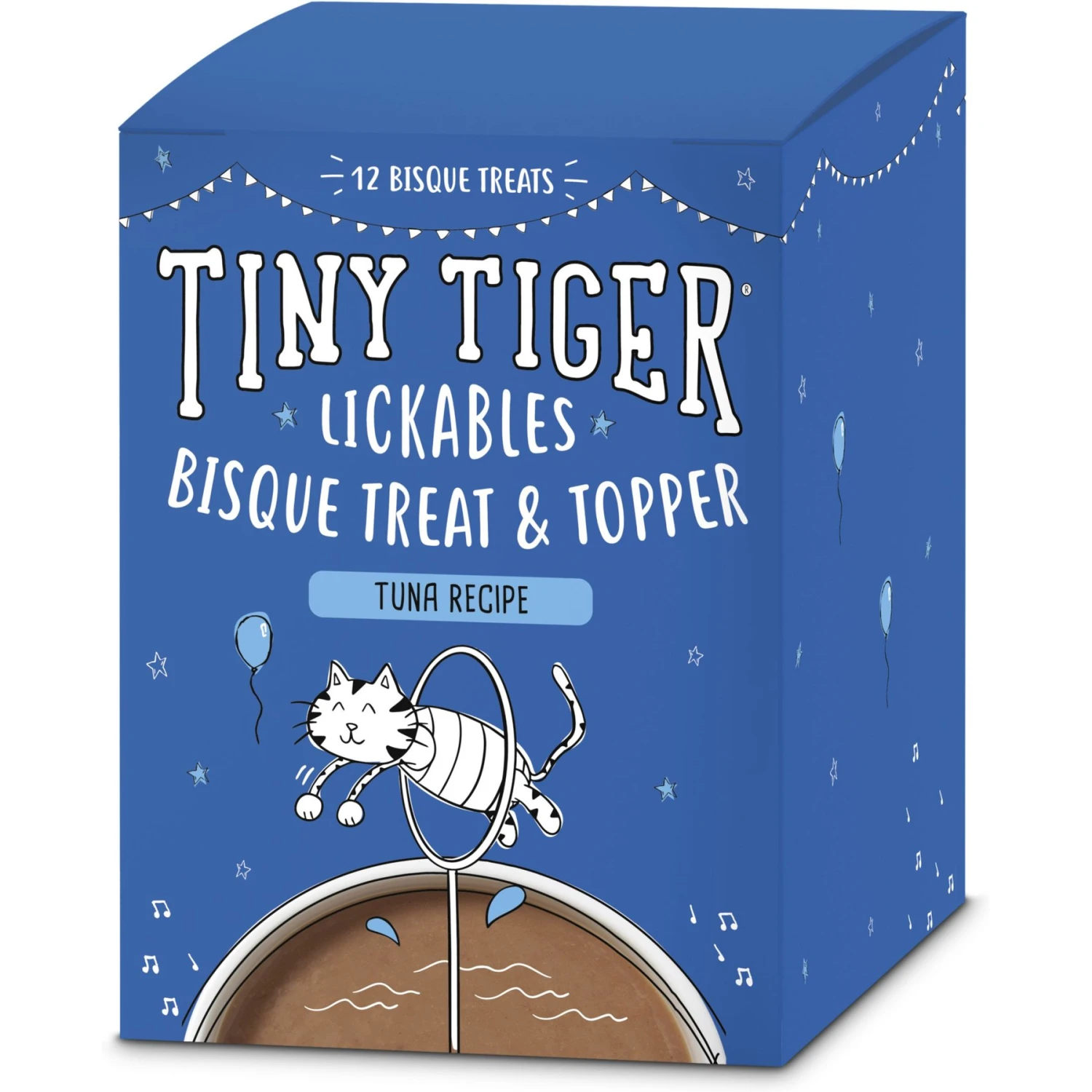 Tiny Tiger Lickables, Tuna Recipe, Bisque Cat Treat & Topper 8 Tiny Tiger Lickables, Tuna Recipe, Bisque Cat Treat & Topper - Image 6