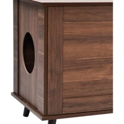 Sam's Pets Becky Box Enclosure End Table Cat Litter, Brown, Medium -Trixie || Catit || Nature's Miracle Shop 713035 PT2. AC SS1800 V1669239519