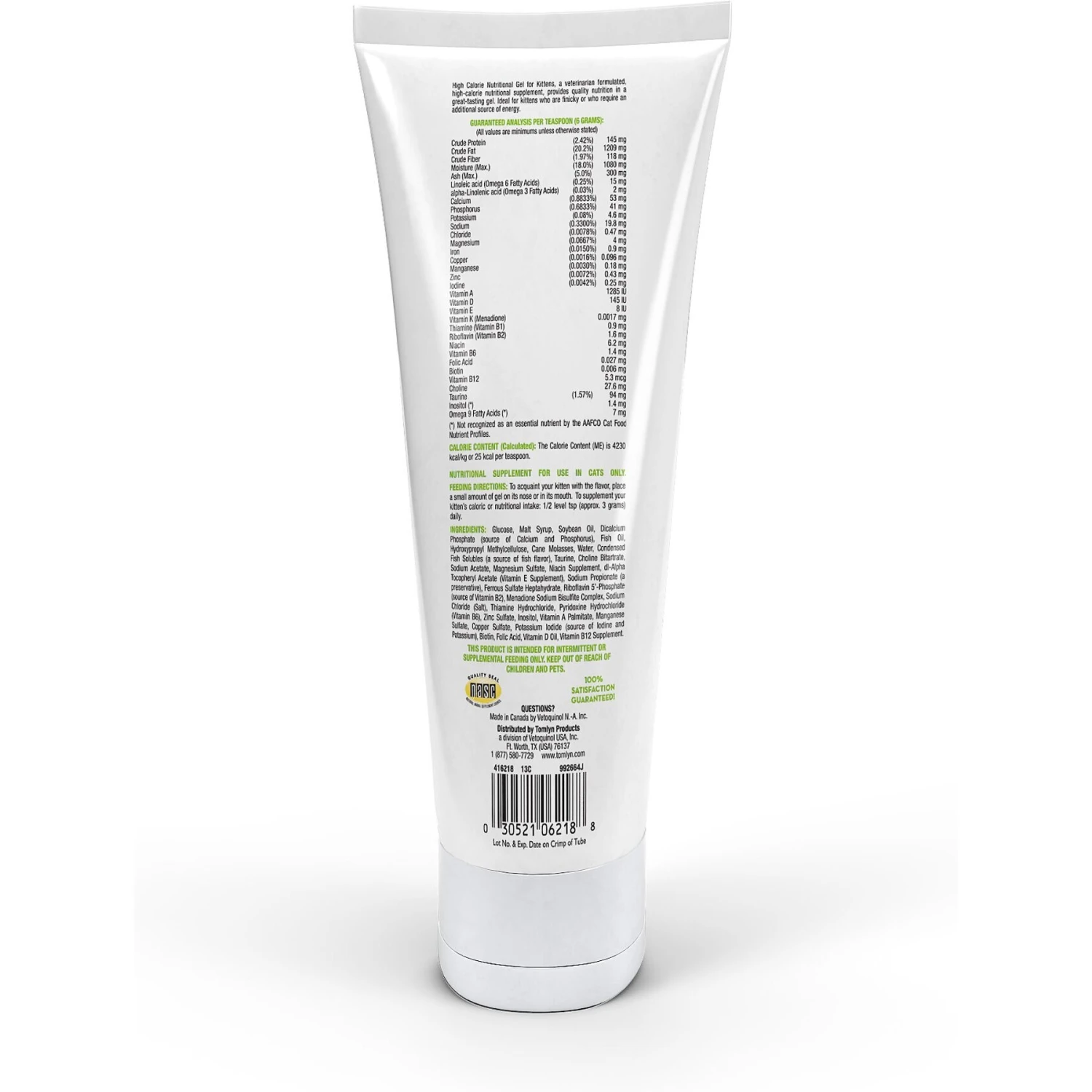 Tomlyn Nutri-Cal Fish Flavor Gel High Calorie Supplement For Kittens 4 Tomlyn Nutri-Cal Fish Flavor Gel High Calorie Supplement For Kittens - Image 2