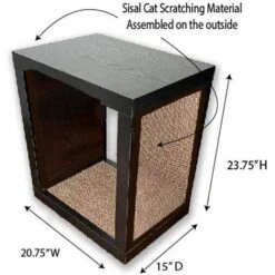 Designer Pet Products Bailey Cat Scratcher End Table -Trixie || Catit || Nature's Miracle Shop 722862 PT7. AC SS1800 V1671038288
