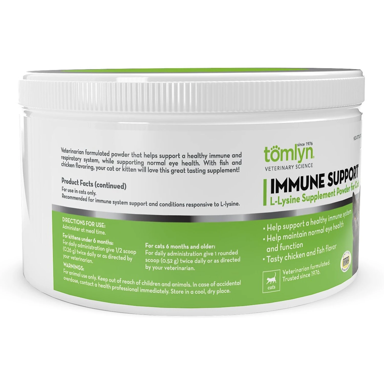 Tomlyn Immune Support Powder Immune Supplement For Cats 4 Tomlyn Immune Support Powder Immune Supplement For Cats - Image 2