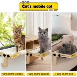 Coziwow Indoor Hammock For Window Cat Perch, White -Trixie || Catit || Nature's Miracle Shop 731022 PT8. AC SS1800 V1688649000