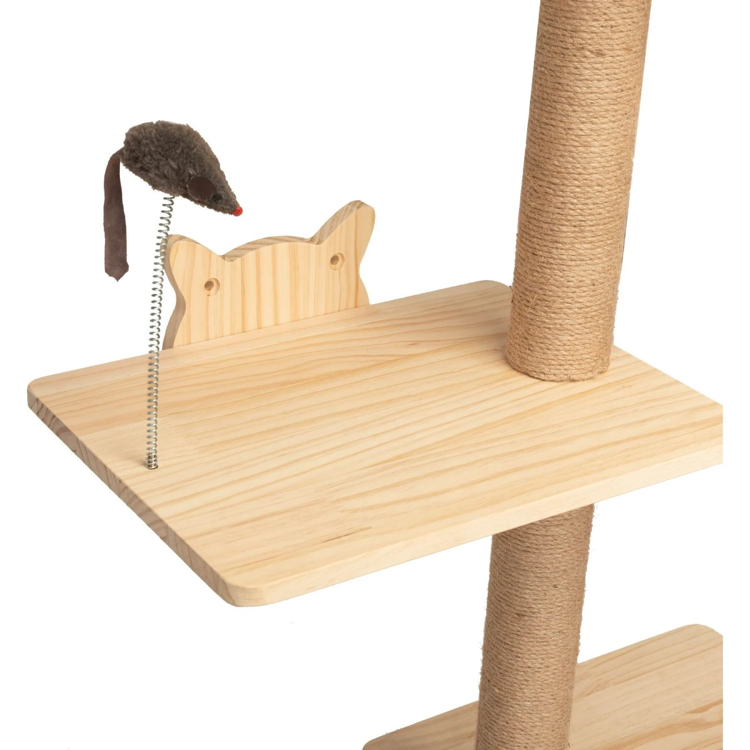 Coziwow 69-in Wall Mounted Shelf Climbing Cat Tree 8 Coziwow 69-in Wall Mounted Shelf Climbing Cat Tree - Image 6