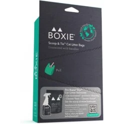 Boxiecat Scoop & Tie Cat Litter Waste Bag, 120 Count -Trixie || Catit || Nature's Miracle Shop 732278 PT2. AC SS1800 V1673451933