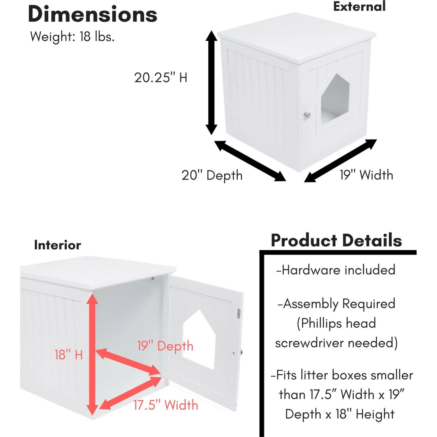 BirdRock Home Internet's Best Decorative Cat House 4 BirdRock Home Internet's Best Decorative Cat House - Image 2