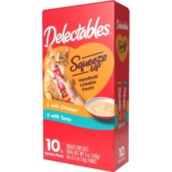 Hartz Delectables Squeeze Up Variety Pack Lickable Cat Treats & Hartz Delectables Stew Variety Pack Lickable Cat Treats 12 Hartz Delectables Squeeze Up Variety Pack Lickable Cat Treats & Hartz Delectables Stew Variety Pack Lickable Cat Treats -Trixie || Catit || Nature's Miracle Shop 737406 PT1. AC SS1800 V1670876715