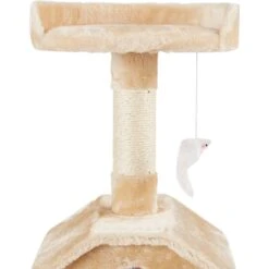 Go Pet Club 45-in Faux Fur Cat Tree & Condo -Trixie || Catit || Nature's Miracle Shop 74000 PT2. AC SS1800 V1504040778
