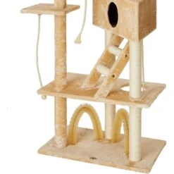 Go Pet Club 106-in Floor-to-Ceiling Faux Fur Cat Tree & Condo -Trixie || Catit || Nature's Miracle Shop 74051 PT3. AC SS1800 V1500384640