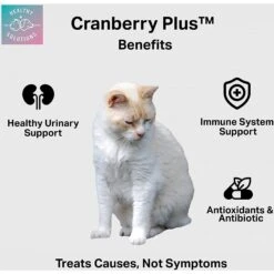 Healthy Solutions For Pets Cranberry Urinary & Kidney Supplement For Cats, 60 Count 9 Healthy Solutions For Pets Cranberry Urinary & Kidney Supplement For Cats, 60 Count -Trixie || Catit || Nature's Miracle Shop 743430 PT2. AC SS1800 V1680808735