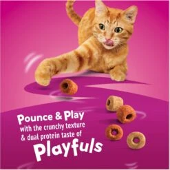 Friskies Playfuls With Salmon & Shrimp Flavor Cat Treats -Trixie || Catit || Nature's Miracle Shop 744438 PT2. AC SS1800 V1673381212