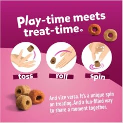 Friskies Playfuls With Salmon & Shrimp Flavor Cat Treats -Trixie || Catit || Nature's Miracle Shop 744438 PT3. AC SS1800 V1673378814