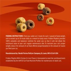 Friskies Playfuls With Chicken & Liver Flavor Cat Treats -Trixie || Catit || Nature's Miracle Shop 744462 PT6. AC SS1800 V1699367688