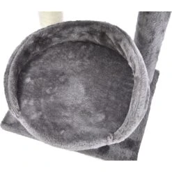 Cat Craft 3 Tier Plush Scratch & Lounge Cat Tree Habitat, Grey, Medium -Trixie || Catit || Nature's Miracle Shop 744702 PT4. AC SS1800 V1689974547