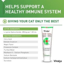 Vetoquinol Viralys Gel Immune Supplement For Cats 14 Vetoquinol Viralys Gel Immune Supplement For Cats -Trixie || Catit || Nature's Miracle Shop 74642 PT6. AC SS1800 V1557422520