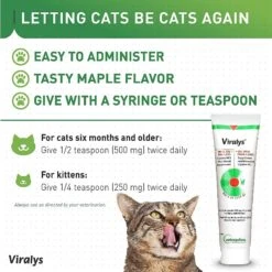 Vetoquinol Viralys Gel Immune Supplement For Cats 15 Vetoquinol Viralys Gel Immune Supplement For Cats -Trixie || Catit || Nature's Miracle Shop 74642 PT7. AC SS1800 V1557422223