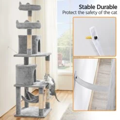 Yaheetech 70.5-inch Multi Level Sisal Cat Tree -Trixie || Catit || Nature's Miracle Shop 746934 PT7. AC SS1800 V1671647326