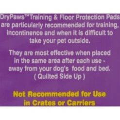 MidWest Dry Paws Training & Floor Protection Pads 9 MidWest Dry Paws Training & Floor Protection Pads -Trixie || Catit || Nature's Miracle Shop 74987 PT2. AC SS1800 V1488166829