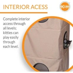 K&H Pet Products Hangin' Cat Condo Door Mounted Cat Furniture 5 Level Heavy Duty Cat Tree For Large Cats -Trixie || Catit || Nature's Miracle Shop 75086 PT4. AC SS1800 V1622591288