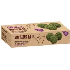 Naturals By Rosewood Mini Balls Cat Catnip, 3 Count