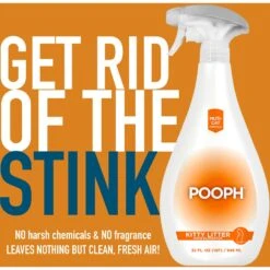 POOPH Kitty Litter Cat Odor Eliminator, 32-oz Bottle 12 POOPH Kitty Litter Cat Odor Eliminator, 32-oz Bottle -Trixie || Catit || Nature's Miracle Shop 751798 PT3. AC SS1800 V1683210616