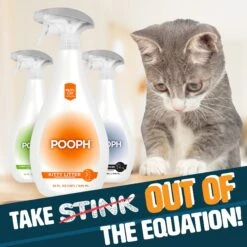 POOPH Kitty Litter Cat Odor Eliminator, 32-oz Bottle 14 POOPH Kitty Litter Cat Odor Eliminator, 32-oz Bottle -Trixie || Catit || Nature's Miracle Shop 751798 PT5. AC SS1800 V1683210615