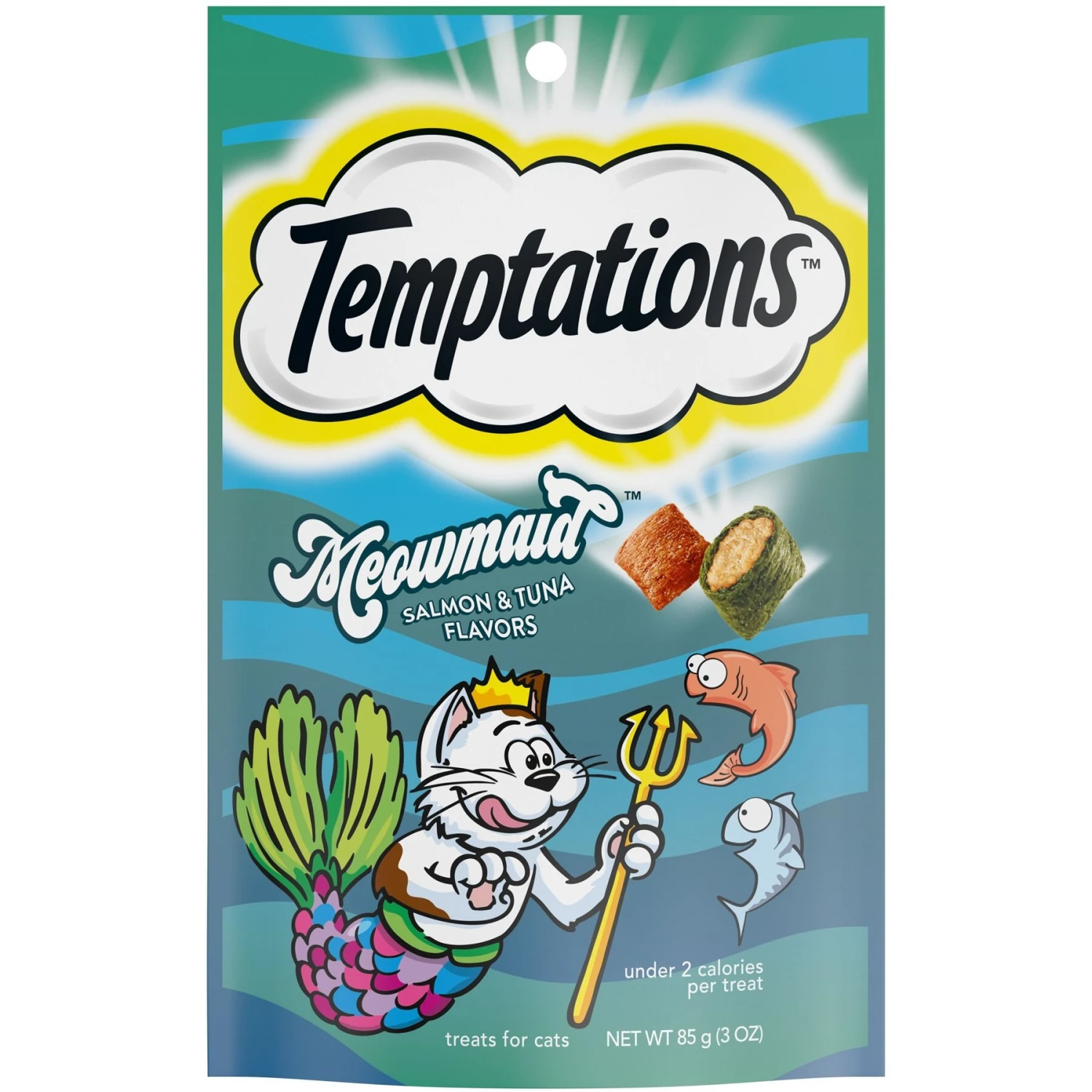 Temptations MixUps Backyard Cookout Flavor Soft & Crunchy Cat Treats & Temptations MixUps Meowmaid Salmon & Tuna Flavors Crunchy & Soft Cat Treats, 3-oz Bag 8 Temptations MixUps Backyard Cookout Flavor Soft & Crunchy Cat Treats & Temptations MixUps Meowmaid Salmon & Tuna Flavors Crunchy & Soft Cat Treats, 3-oz Bag - Image 6