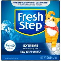 Fresh Step Extreme Odor Control Febreze Scented Clumping Clay Cat Litter 17 Fresh Step Extreme Odor Control Febreze Scented Clumping Clay Cat Litter -Trixie || Catit || Nature's Miracle Shop 75561 PT6. AC SS1800 V1694463421