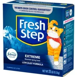 Fresh Step Extreme Odor Control Febreze Scented Clumping Clay Cat Litter 18 Fresh Step Extreme Odor Control Febreze Scented Clumping Clay Cat Litter -Trixie || Catit || Nature's Miracle Shop 75561 PT7. AC SS1800 V1694459348