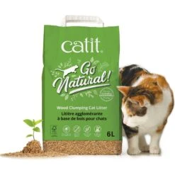 Catit Go Natural Wood Clumping Cat Litter, 6.4-lb Bag 8 Catit Go Natural Wood Clumping Cat Litter, 6.4-lb Bag -Trixie || Catit || Nature's Miracle Shop 756086 PT2. AC SS1800 V1673625871