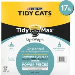 Tidy Max Lightweight Unscented Cat Litter, 17-lb Box -Trixie || Catit || Nature's Miracle Shop 756574 PT1. AC SS1800 V1699367749