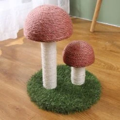 Lovely Caves Gardern Mushroom Cat Scratcher, Brown -Trixie || Catit || Nature's Miracle Shop 760822 PT1. AC SS1800 V1674854239