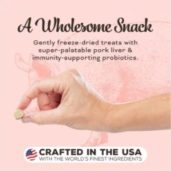 Primal Liver, Laugh, Love For Cats! Simply Pork Flavored Crunchy Cat Treats -Trixie || Catit || Nature's Miracle Shop 761782 PT5. AC SS1800 V1674769471