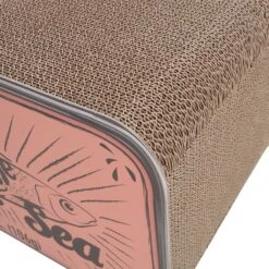 District 70 SARDINE Cardboard Cat Scratcher -Trixie || Catit || Nature's Miracle Shop 762078 PT4. AC SS1800 V1675867253