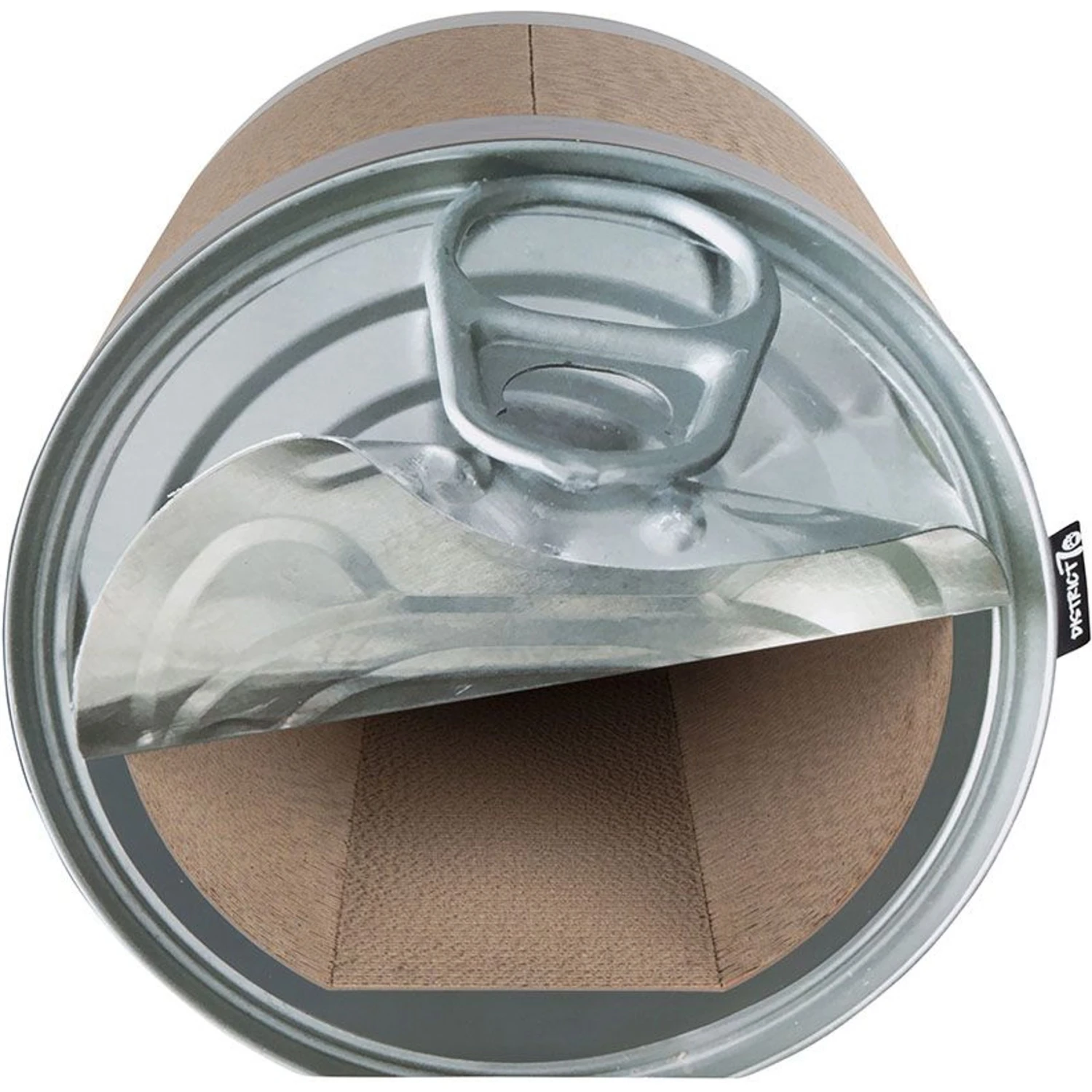 District 70 CAN Perfect Hiding Spot Funny Cat Scratcher, Grey 5 District 70 CAN Perfect Hiding Spot Funny Cat Scratcher, Grey - Image 3