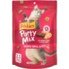 Friskies Party Mix Mixed Grill Crunch Flavor Crunchy Cat Treats