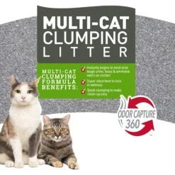 Nature's Miracle Multi-Cat Clumping Clay Cat Litter, 40-lb Bag -Trixie || Catit || Nature's Miracle Shop 767550 PT2. AC SS1800 V1675442941