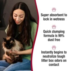 Nature's Miracle Multi-Cat Clumping Clay Cat Litter, 40-lb Bag -Trixie || Catit || Nature's Miracle Shop 767550 PT5. AC SS1800 V1675442942