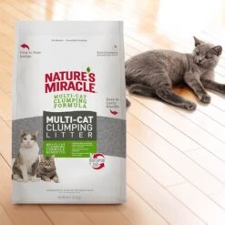 Nature's Miracle Multi-Cat Clumping Clay Cat Litter, 40-lb Bag -Trixie || Catit || Nature's Miracle Shop 767550 PT6. AC SS1800 V1675442947