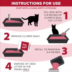 Arm & Hammer Litter Clump & Seal Multi-Cat Scented Clumping Clay Cat Litter -Trixie || Catit || Nature's Miracle Shop 78026 PT5. AC SS1800 V1660161341