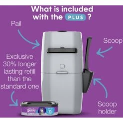 Litter Genie Plus Cat Litter Disposal System -Trixie || Catit || Nature's Miracle Shop 780782 PT1. AC SS1800 V1684611817