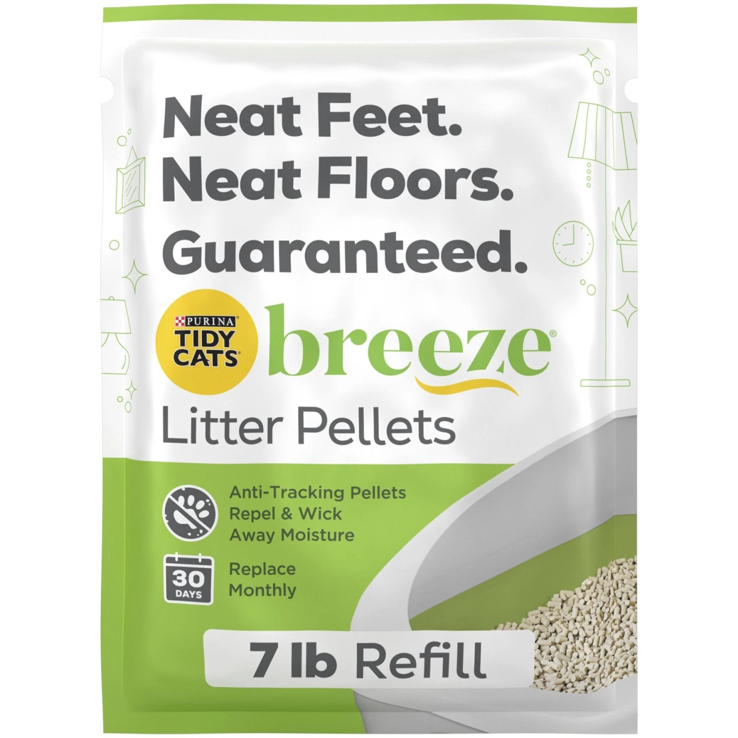 Tidy Cats Breeze Cat Litter Pellets Refill 3 Tidy Cats Breeze Cat Litter Pellets Refill